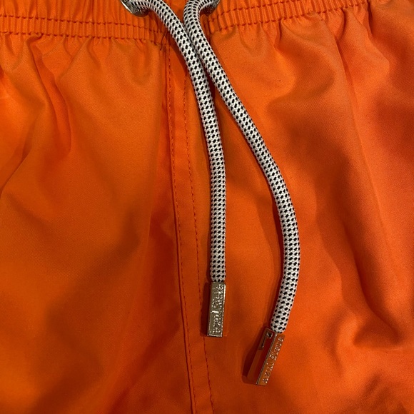azul Siete Men’s Orange Swim Trunks - Picture 9 of 11